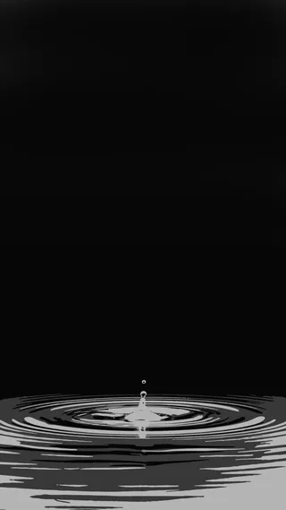 黑色背景水滴H5背景高清