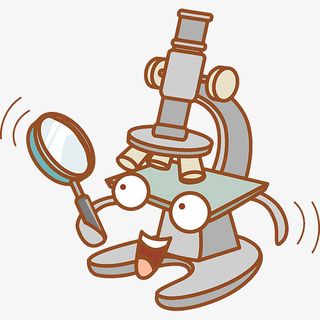 可爱的放大镜免抠