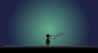 向着光简约背景图