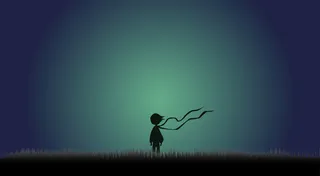 向着光简约背景图