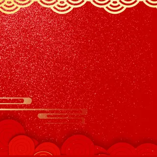 简约中国风红色新春狗年PSD分层主图高清