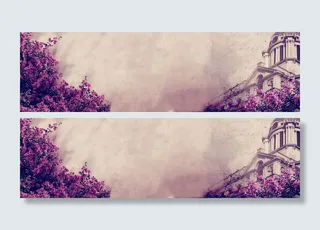 蔷薇花园背景高清