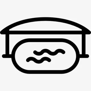 室内游泳池图标免抠