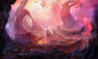 魔幻世界游戏原画免抠