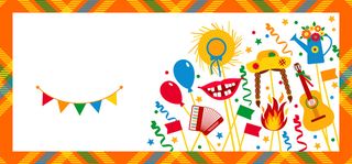 卡通童趣手绘生日贺卡矢量背景高清