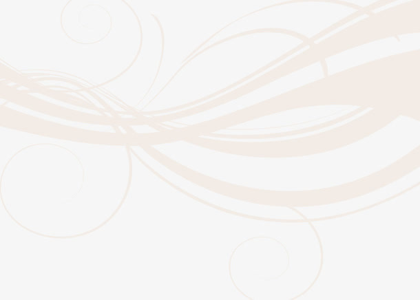 手绘白色飘带底纹免抠