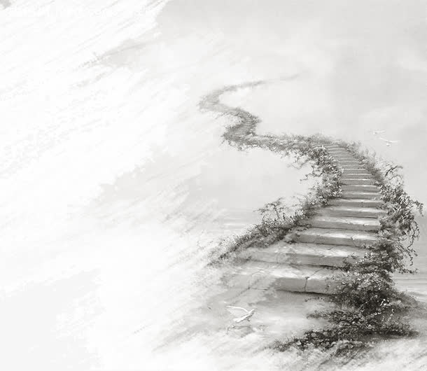 古风长堤免抠