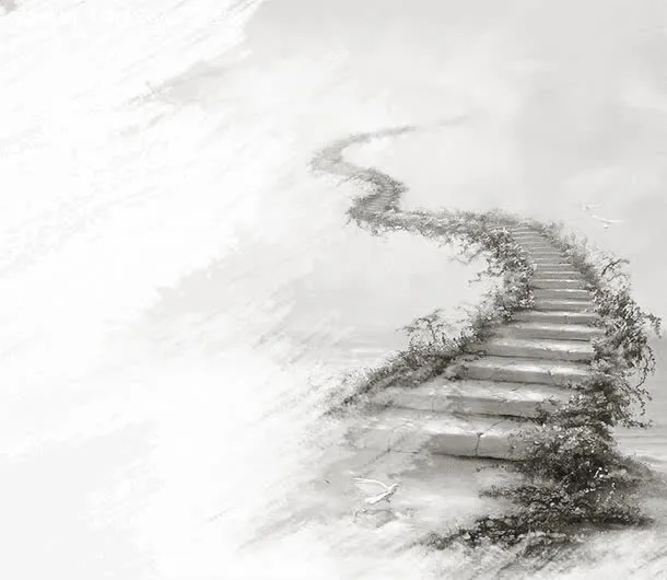 古风长堤免抠