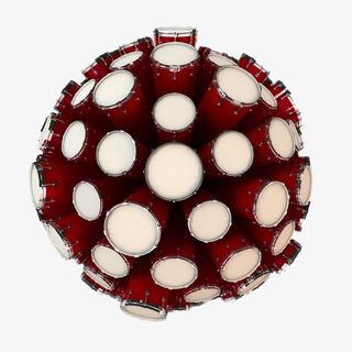 创意圆圈手鼓免抠