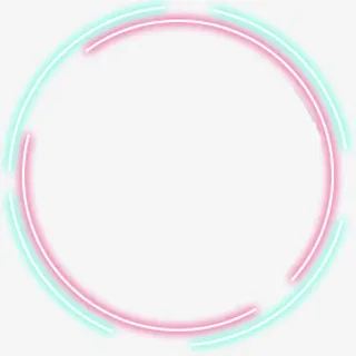 荧光圆圈效果免抠