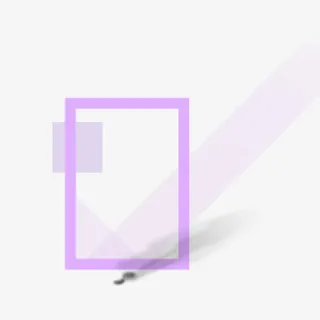 炫彩几何边框免抠