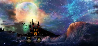 万圣节海报免抠