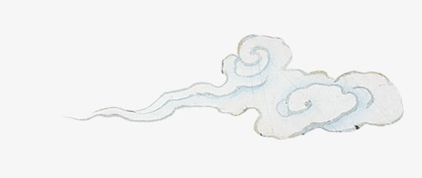 浮云白色浮云祥云免抠