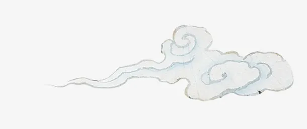 浮云白色浮云祥云免抠