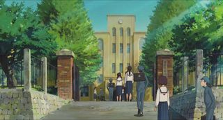 校服校园动漫场景免抠