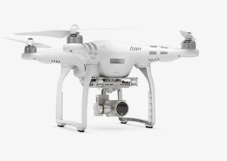 白色无人机免抠