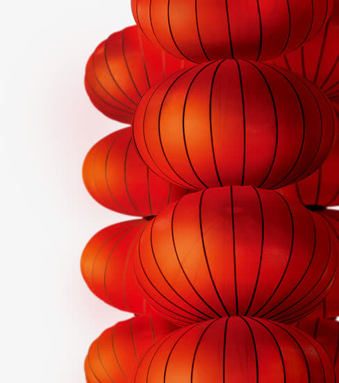 红色灯笼淘宝促销免抠