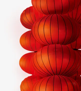红色灯笼淘宝促销免抠