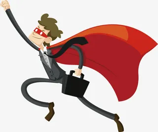 飞起来的人免抠