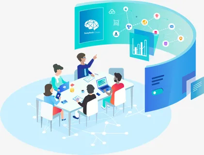 开会数据分析免抠