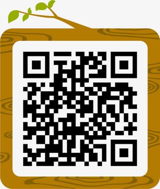 二维码免抠标签元素