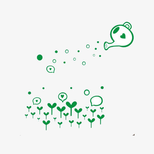 绿色植物免抠