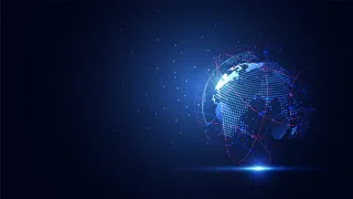 球状科技背景图装饰光效背景图高清