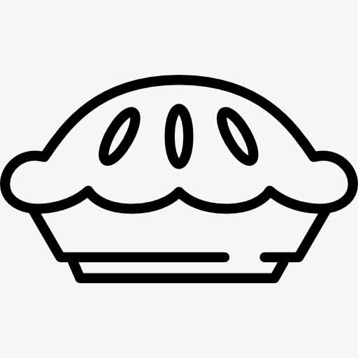 肉馅饼图标免抠