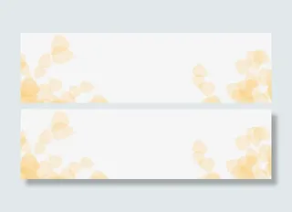 橙色花瓣光斑光效免抠