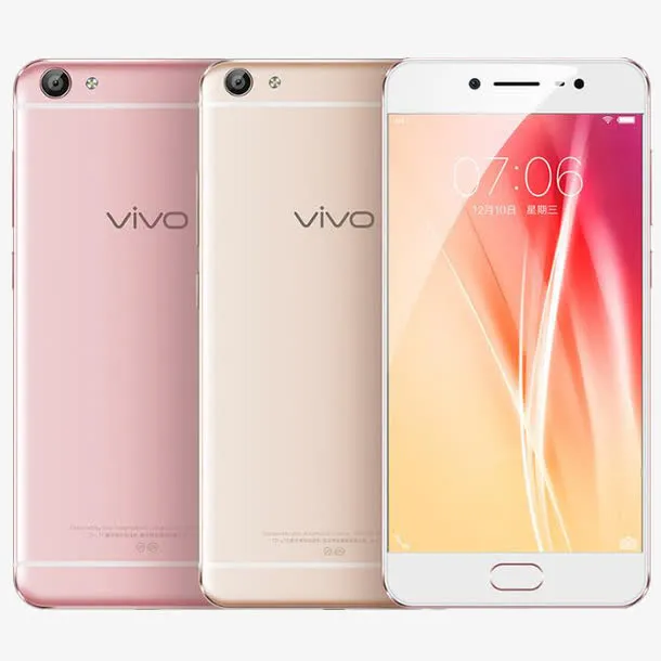 三个vivoX7手机免抠