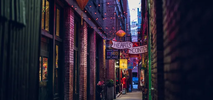 胡同里购物高清