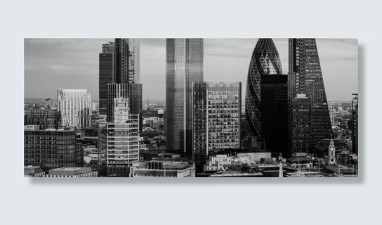 时尚大气城市风景黑白banner高清 时尚大气城市风景黑白banner高清