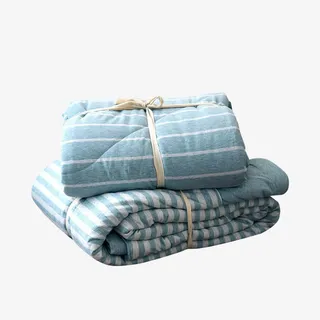 日韩风格清新盖被素材免抠