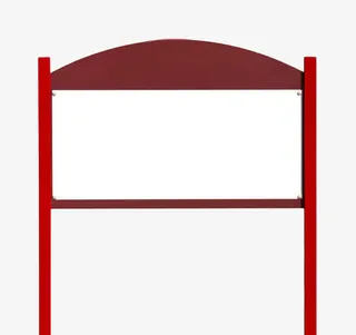 红色中国风木牌匾免抠