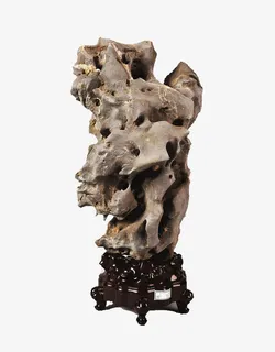 盆景太湖假山石免抠 盆景太湖假山石免抠