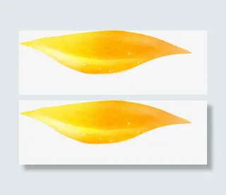 黄色花瓣手绘人物免抠