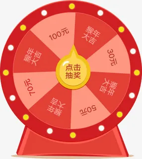 抽奖大转盘免抠