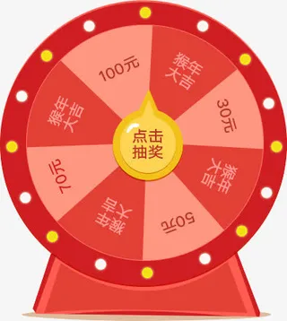 抽奖大转盘免抠