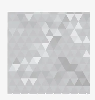 灰白三角立方体图案矢量图免抠