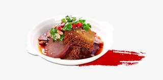 夫妻肺片图片免抠