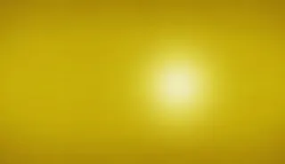 黄色光效渐变海报免抠