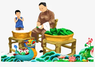 中国风端午节免抠