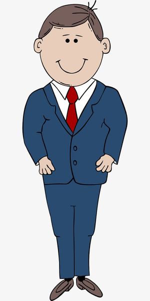 商务人士免抠