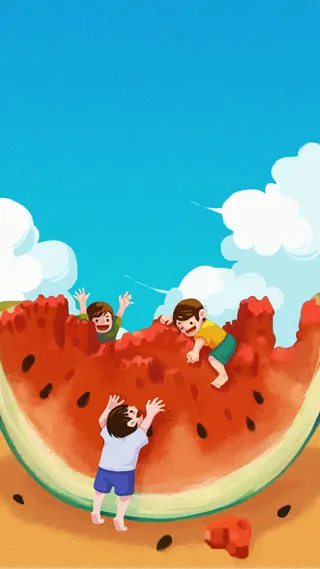 唯美童年H5图高清