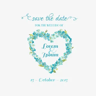 韩式花纹免抠标签元素