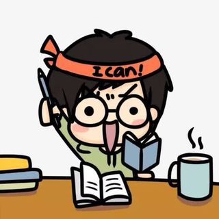 男孩考试加油表情素材免抠