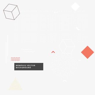 孟菲斯几何形状免抠