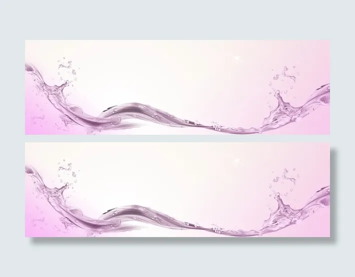 淘宝轮播背景海报banner  通用简约