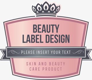 香水皇冠标签免抠