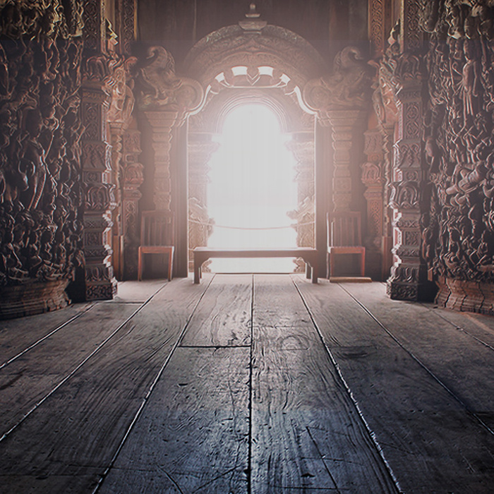 复古宗教建筑首饰服装主图背景素材高清